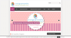 Desktop Screenshot of energiearmoniche.it